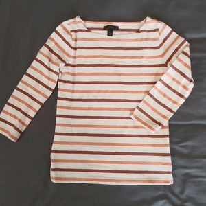 J. Crew 3/4 Sleeve Tee XXS